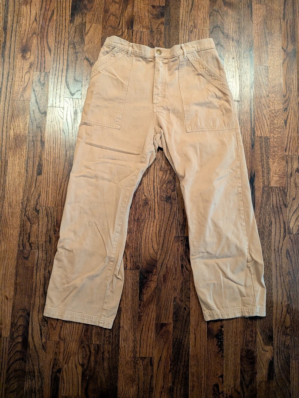 Big Bud Press Work Pants Khaki Large